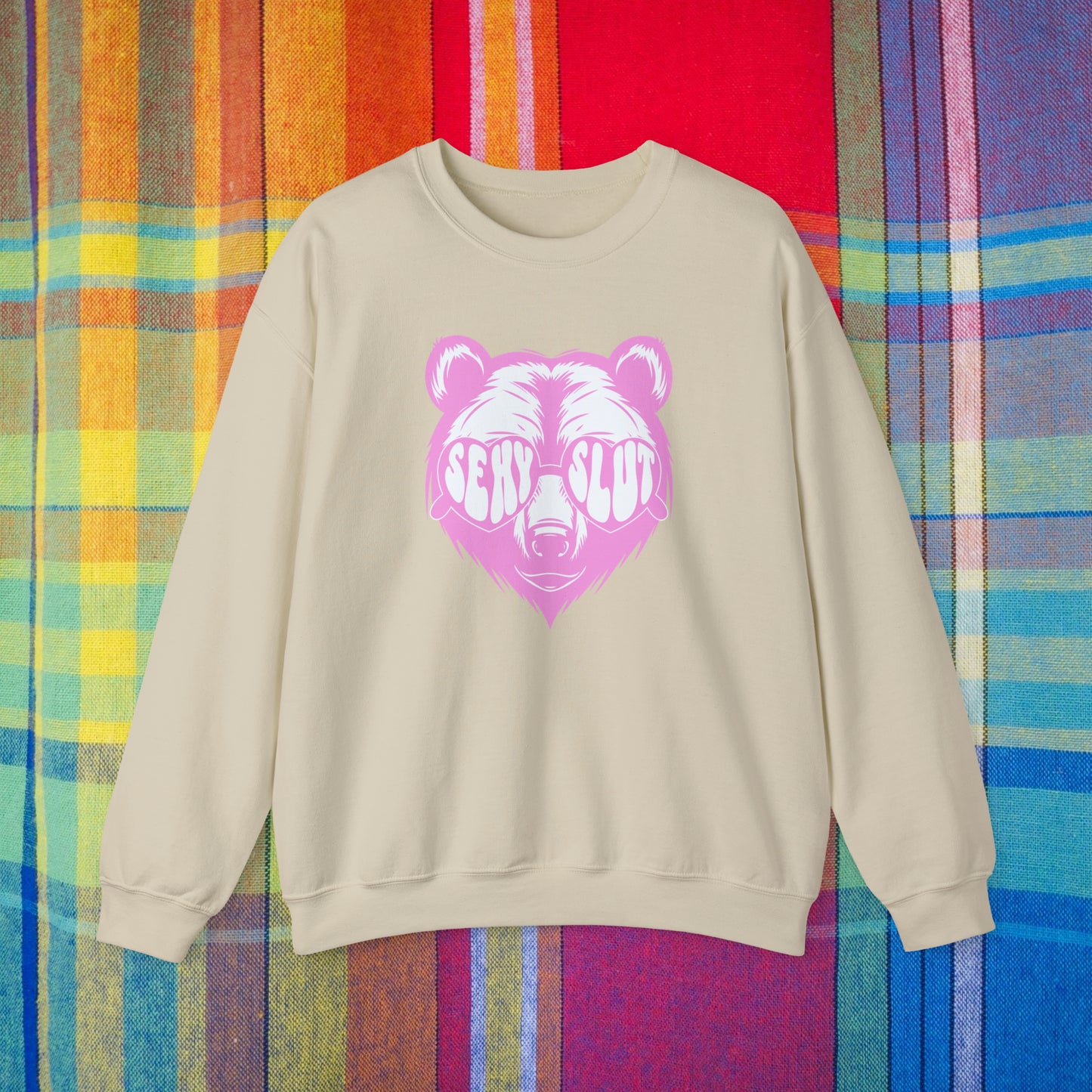 Sexy Slut Bear Crewneck Sweatshirt