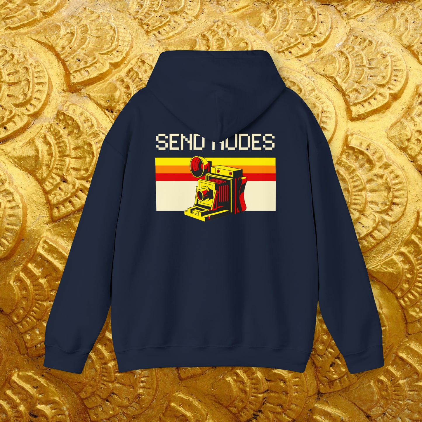 Send Nudes Antique Hoodie