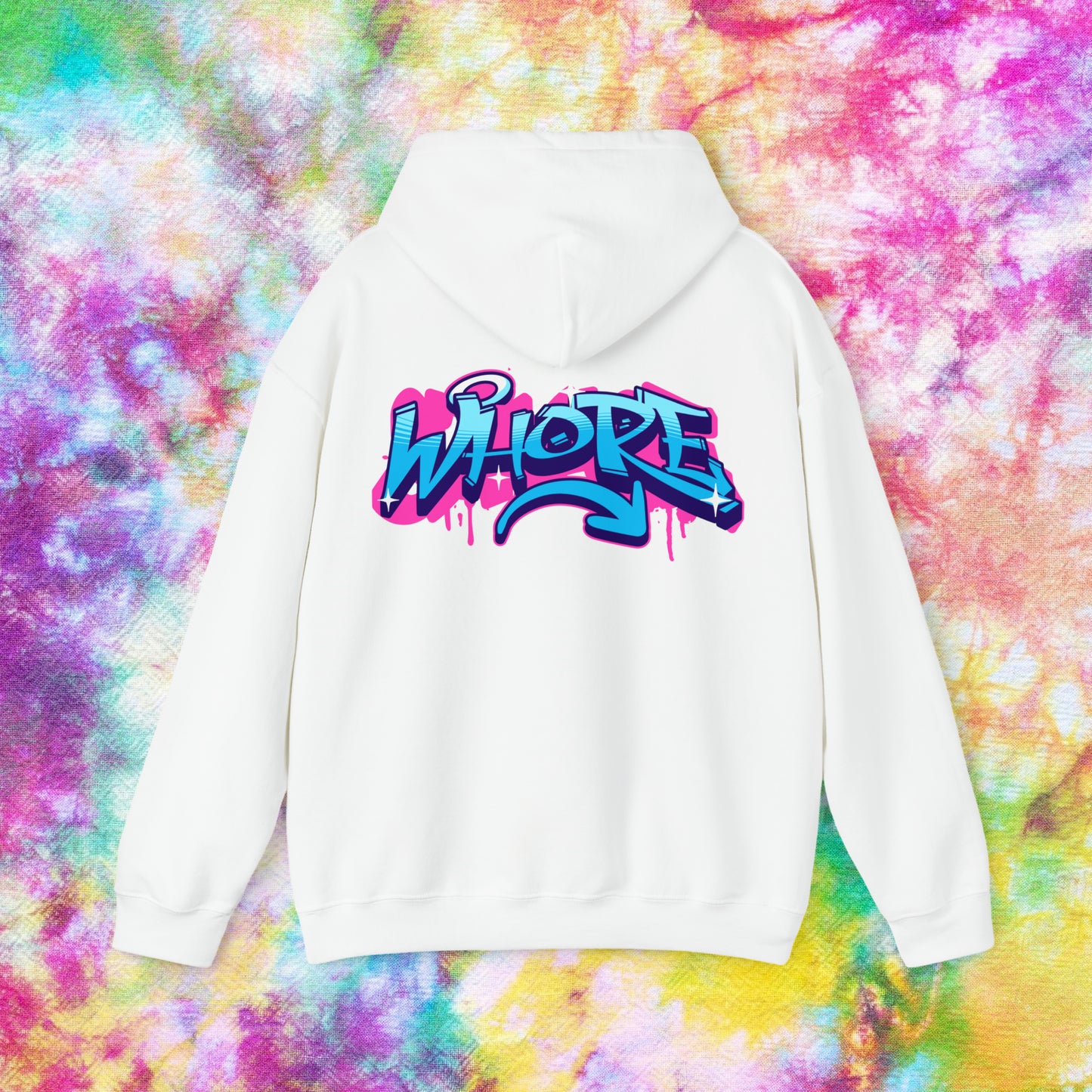 Whore Graffiti Hoodie