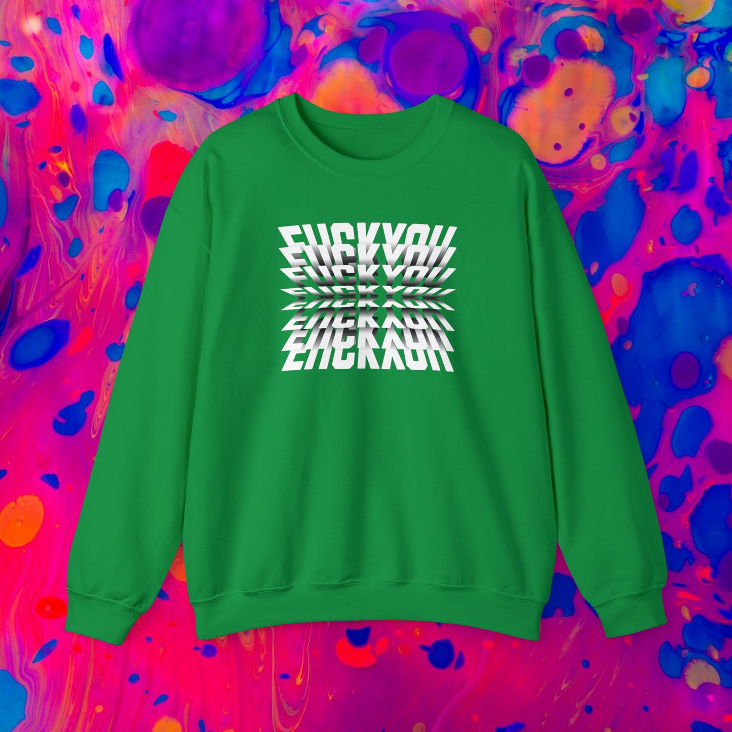 Fuck You Flipbook Crewneck Sweatshirt