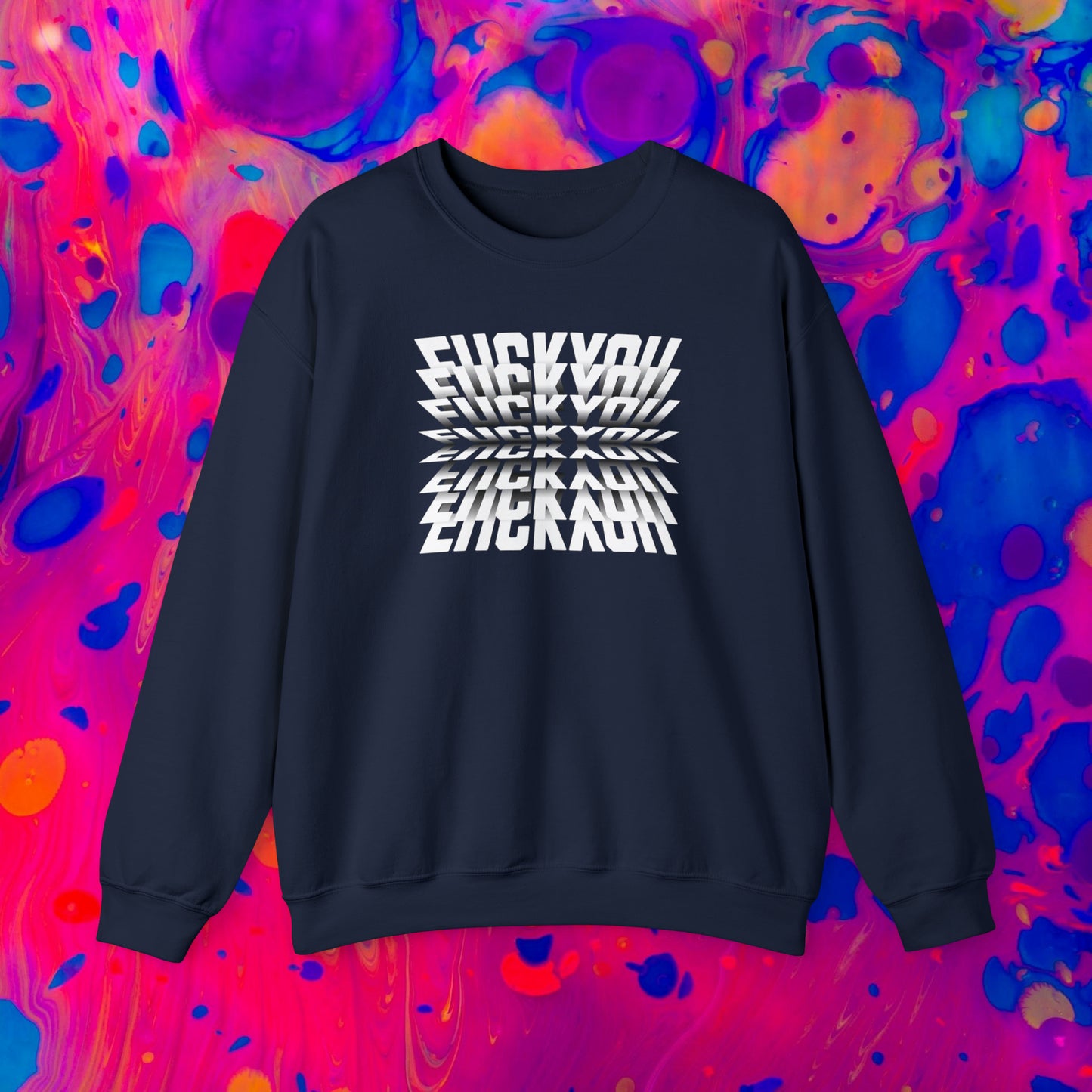 Fuck You Flipbook Crewneck Sweatshirt