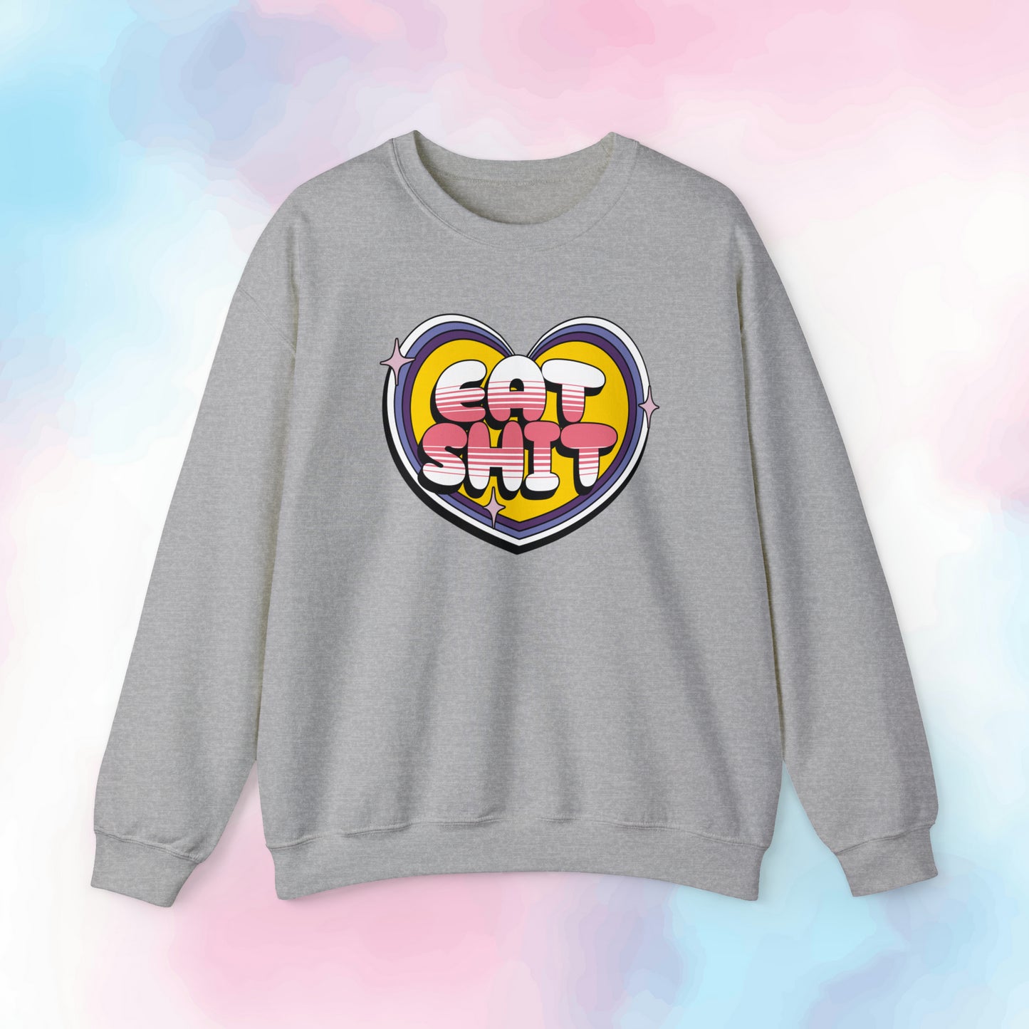 Eat Shit Heart Crewneck Sweatshirt