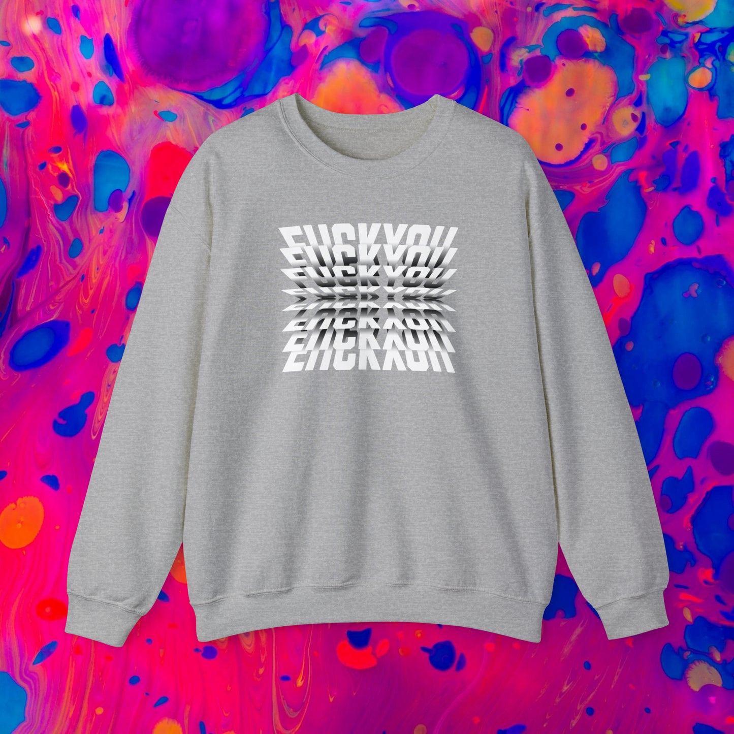 Fuck You Flipbook Crewneck Sweatshirt