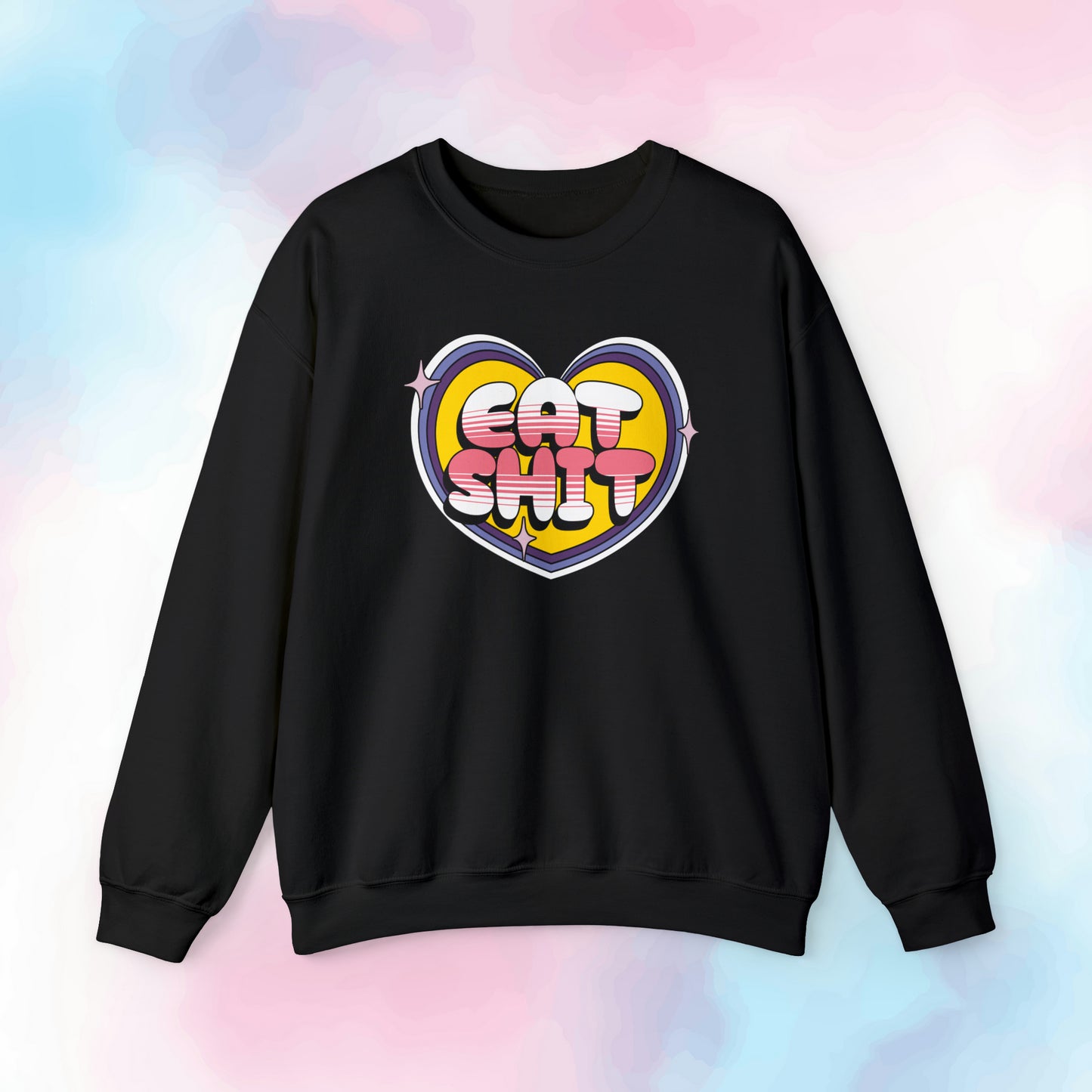 Eat Shit Heart Crewneck Sweatshirt