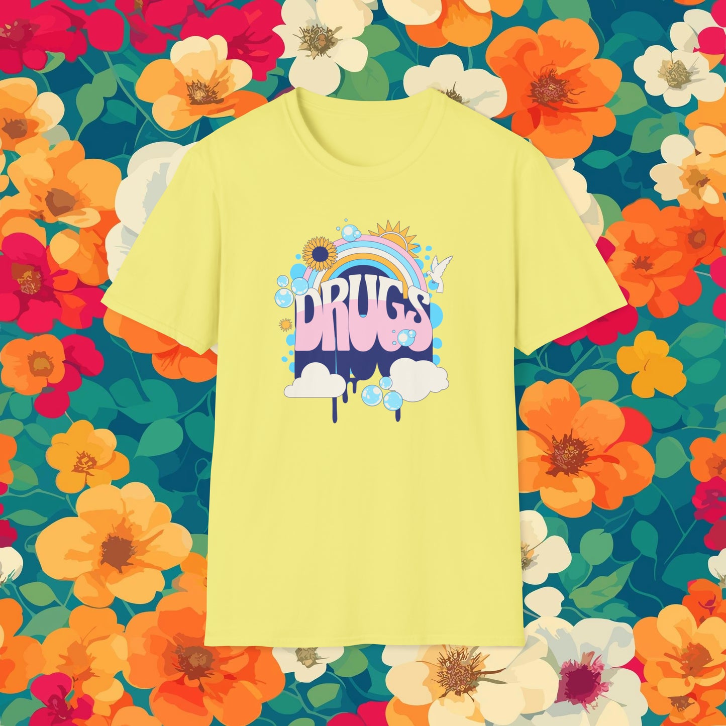 Drugs Rainbow T-Shirt