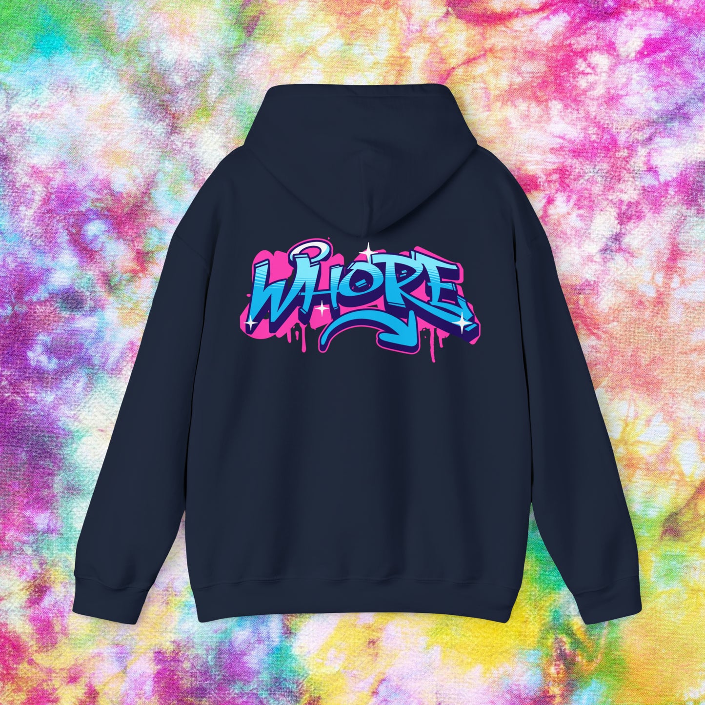 Whore Graffiti Hoodie