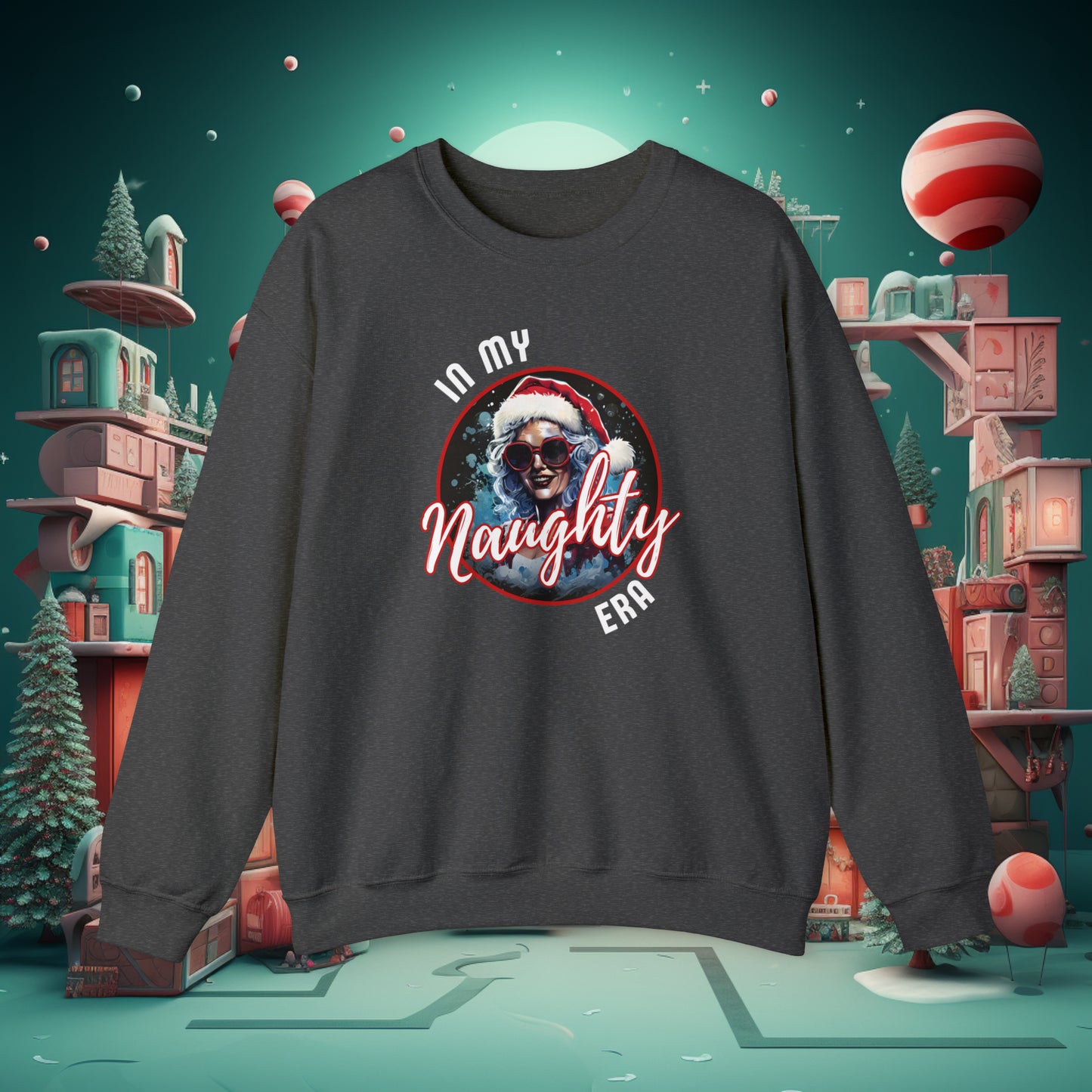 In My Naughty Era Christmas Crewneck Sweatshirt