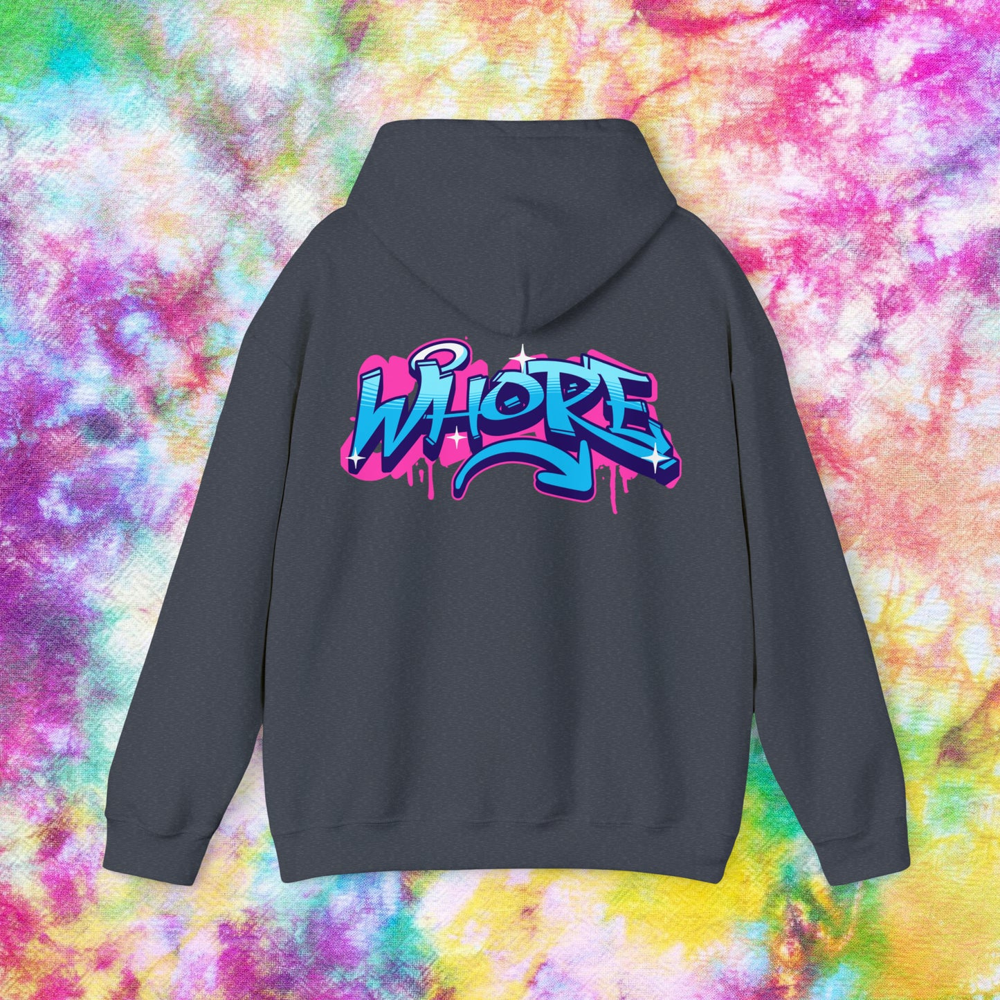 Whore Graffiti Hoodie