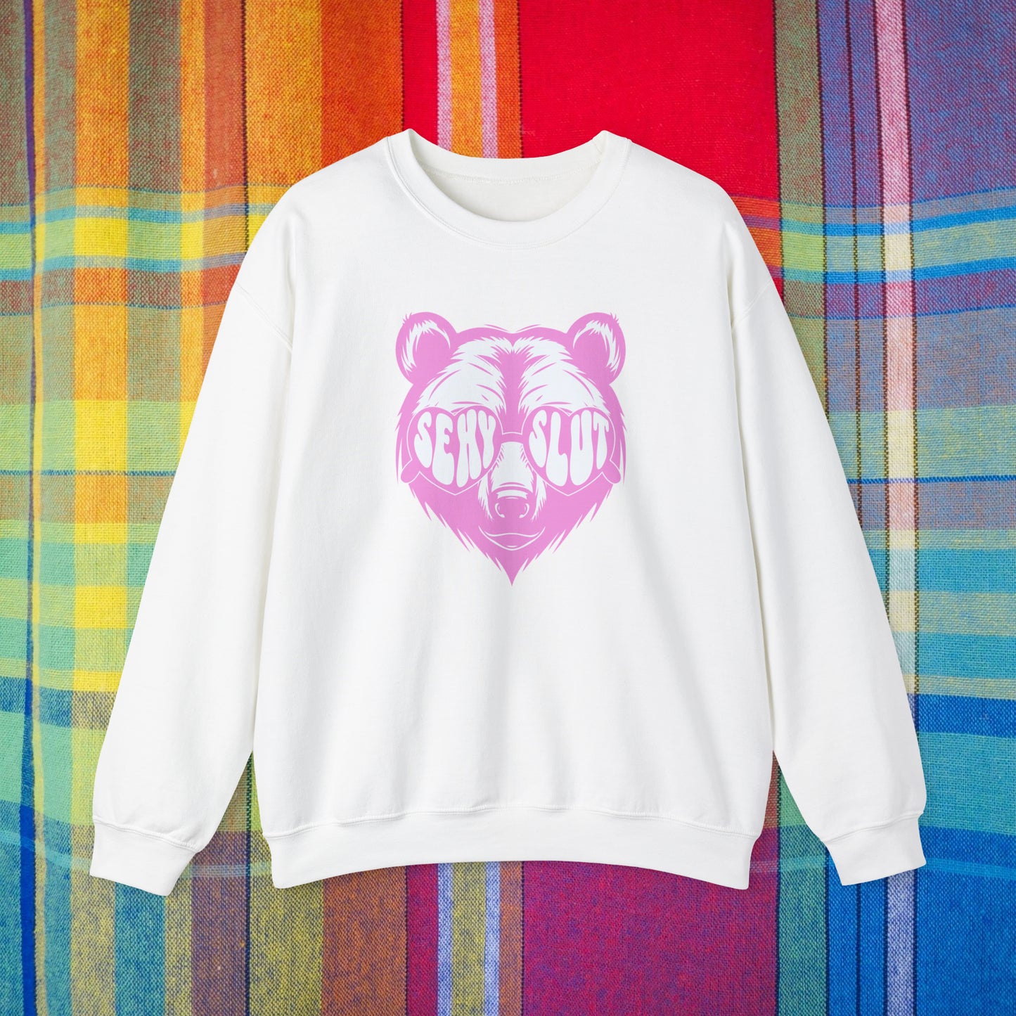 Sexy Slut Bear Crewneck Sweatshirt