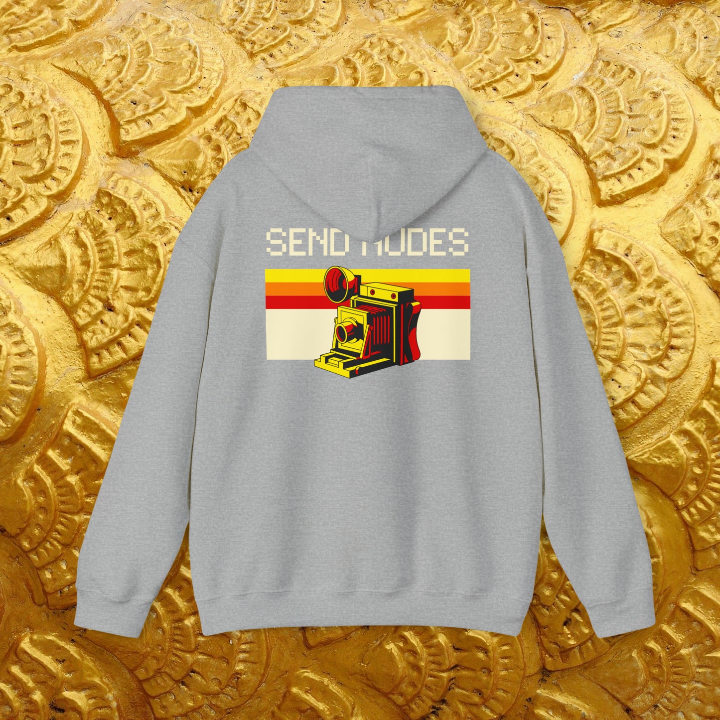 Send Nudes Antique Hoodie