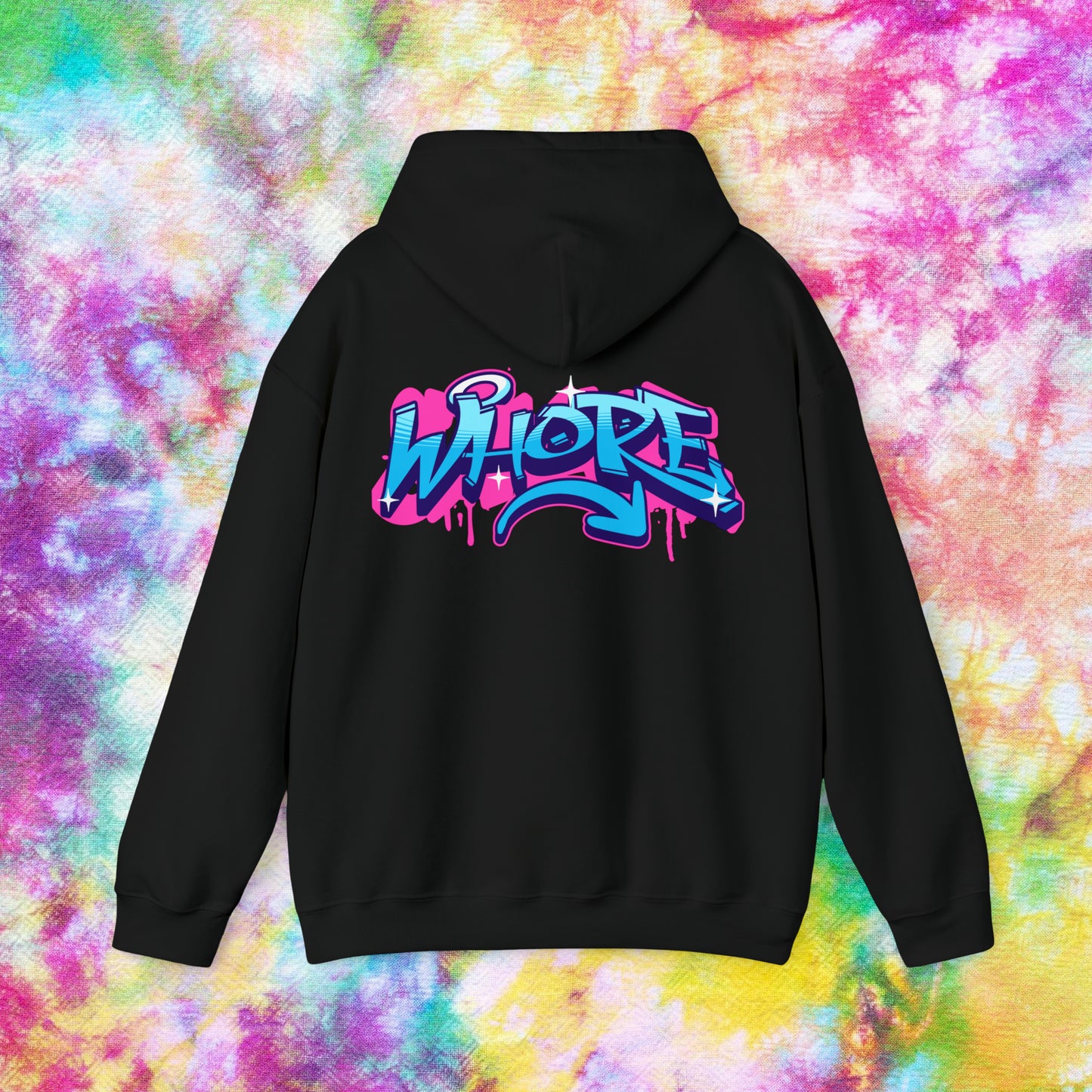 Whore Graffiti Hoodie