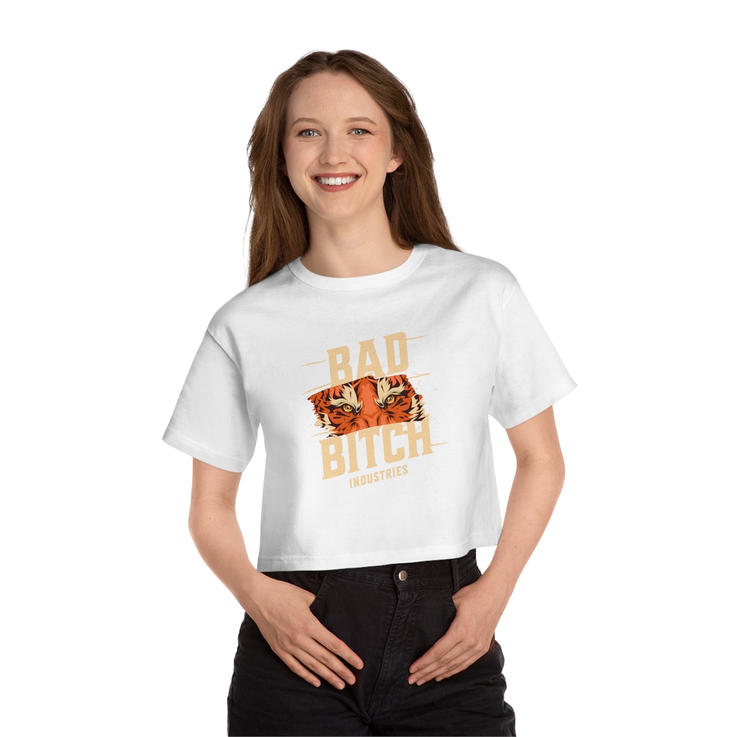 Bad Bitch Industries Crop Top (Tiger)