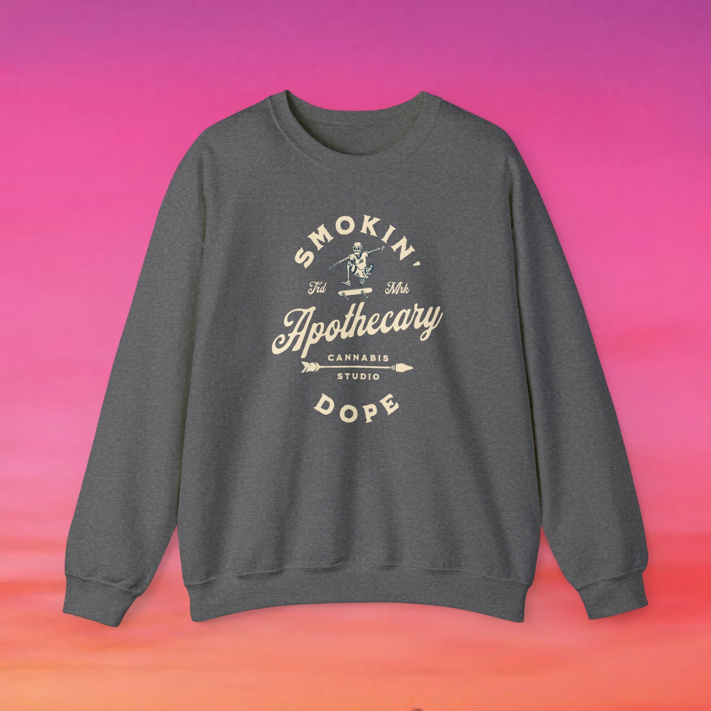 Smokin' Dope Apothecary Crewneck Sweatshirt