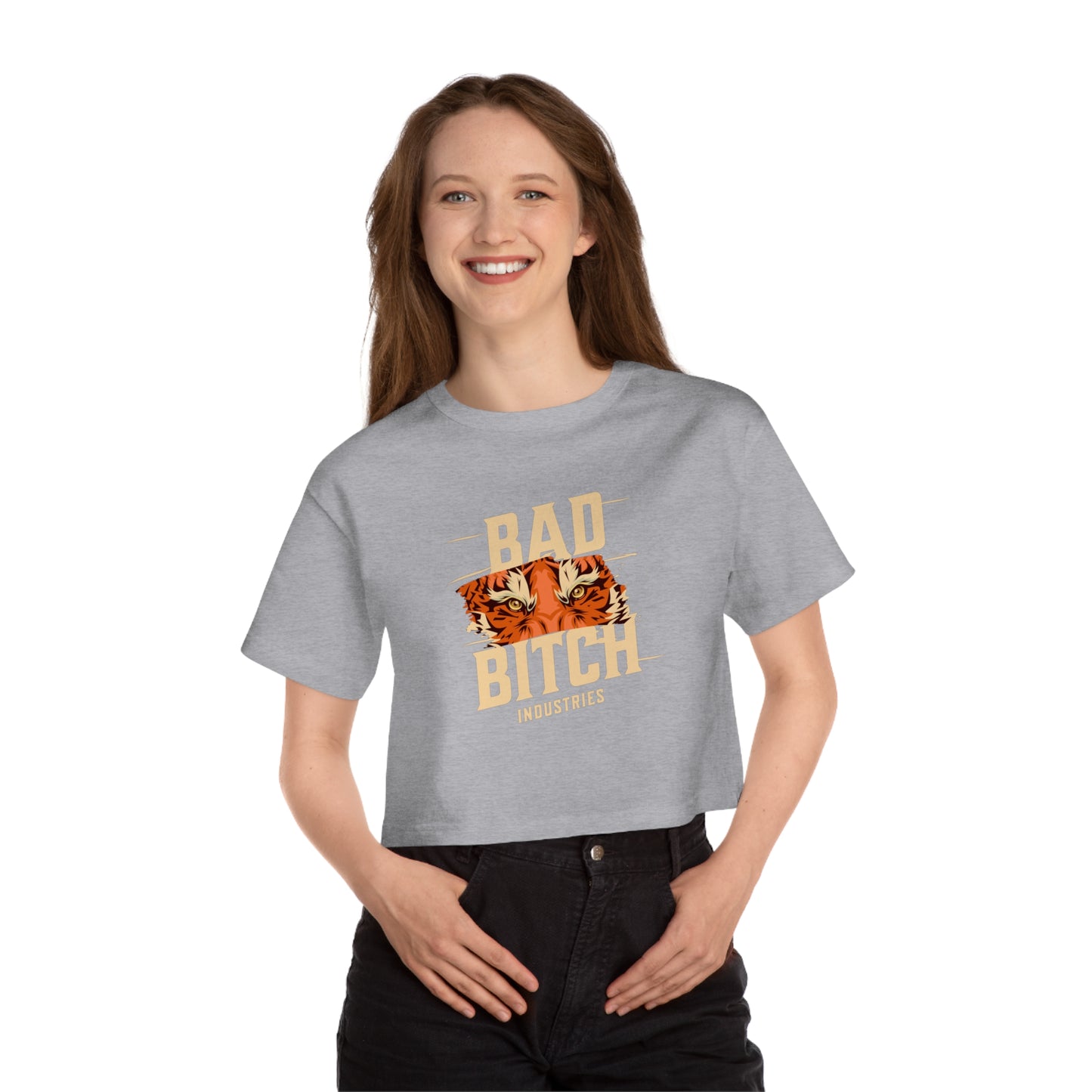 Bad Bitch Industries Crop Top (Tiger)