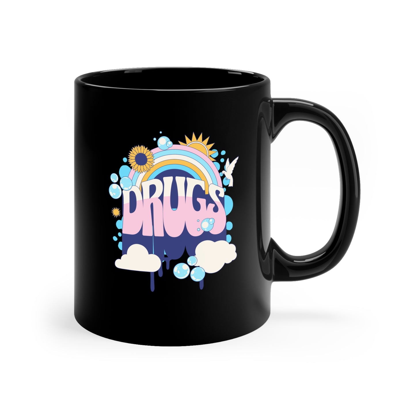 Drugs Rainbow Coffee Mug