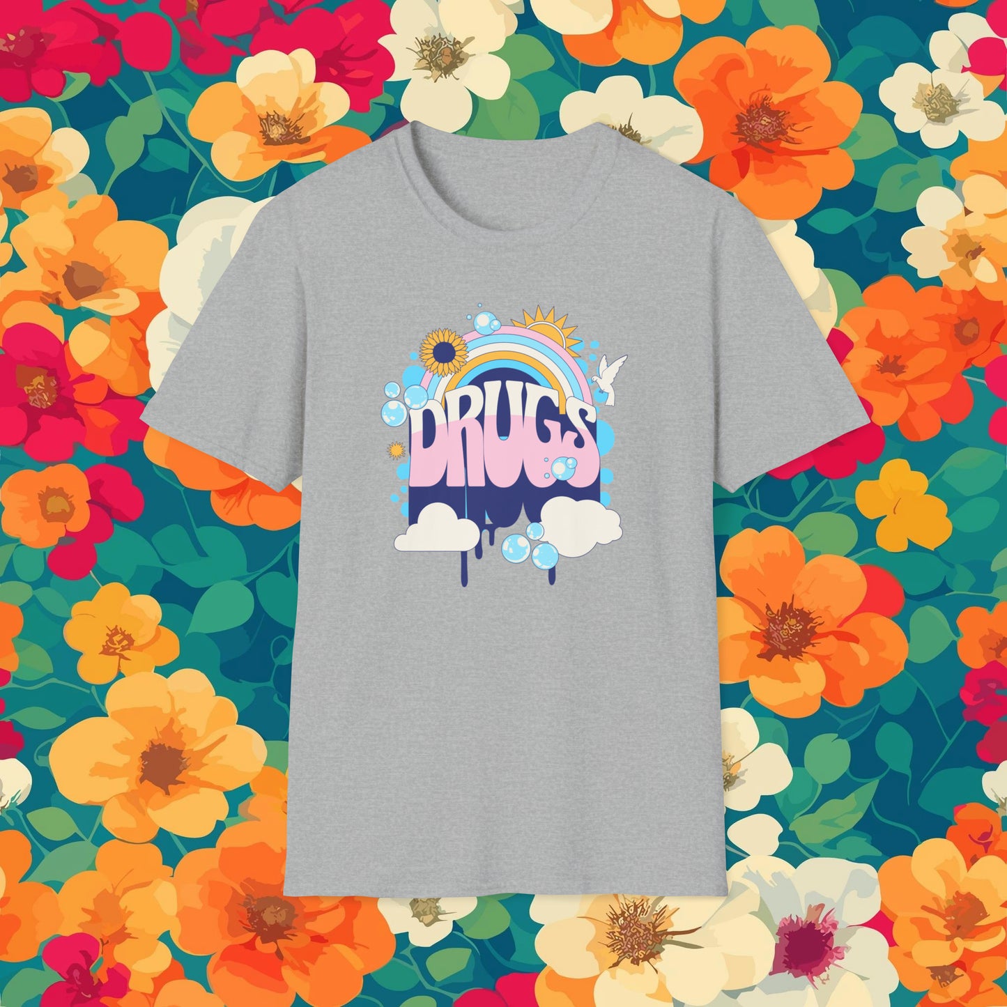 Drugs Rainbow T-Shirt