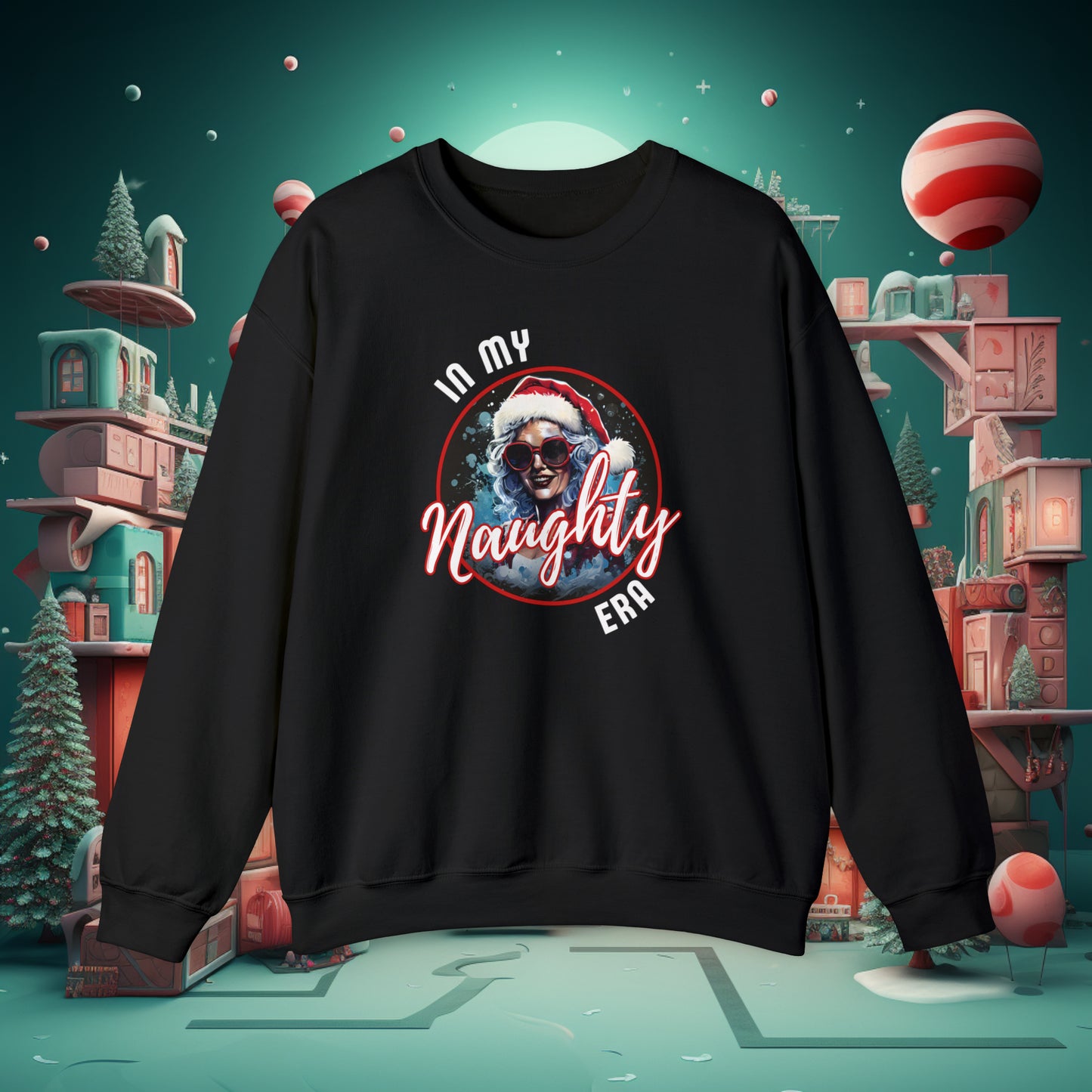 In My Naughty Era Christmas Crewneck Sweatshirt