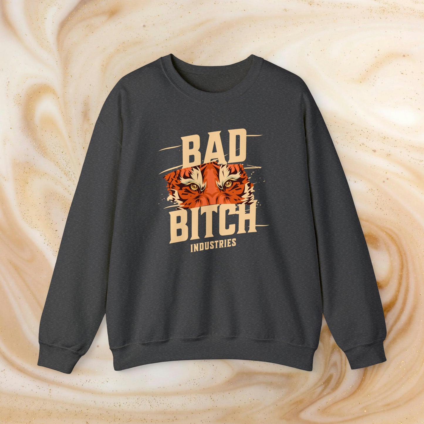 Bad Bitch Industries Crewneck Sweatshirt (Tiger)