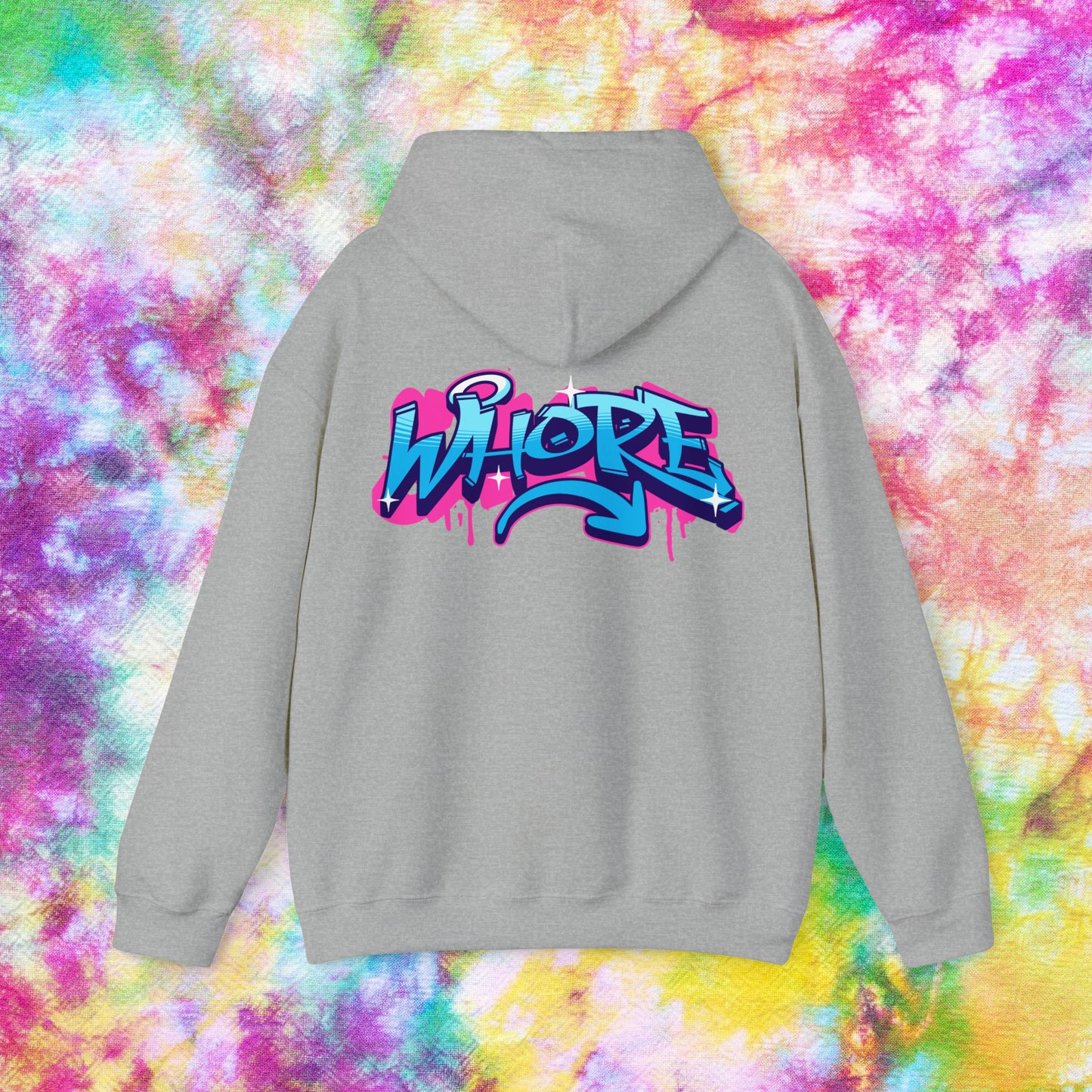 Whore Graffiti Hoodie