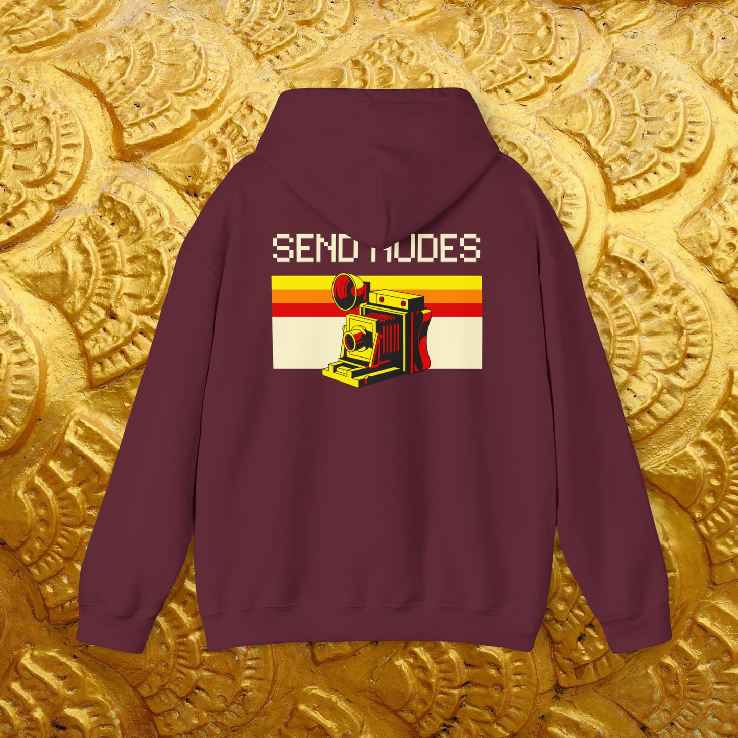 Send Nudes Antique Hoodie