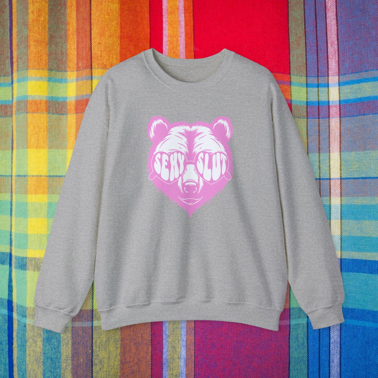 Sexy Slut Bear Crewneck Sweatshirt