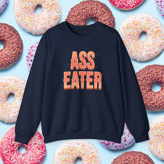 Ass Eater Crewneck Sweatshirt (Sparkles)