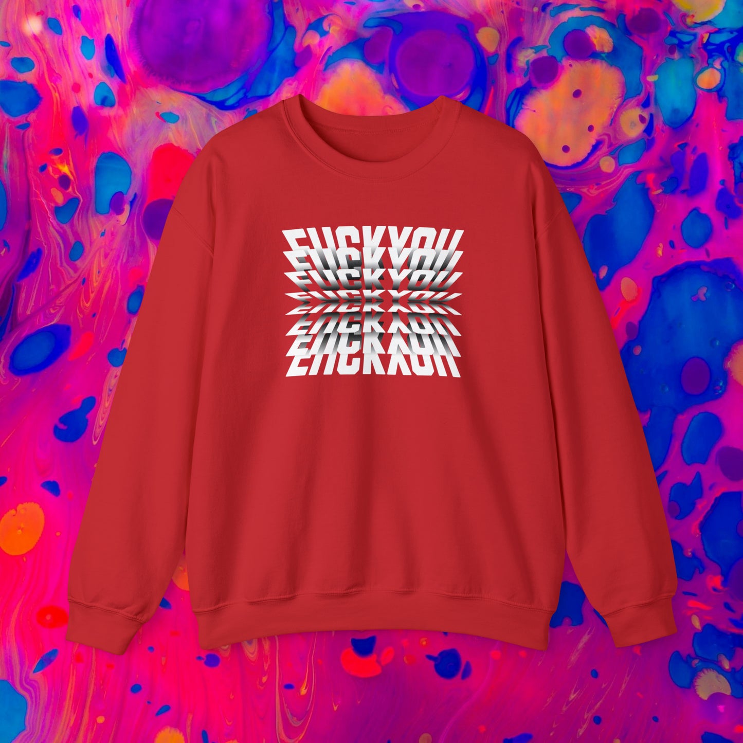 Fuck You Flipbook Crewneck Sweatshirt