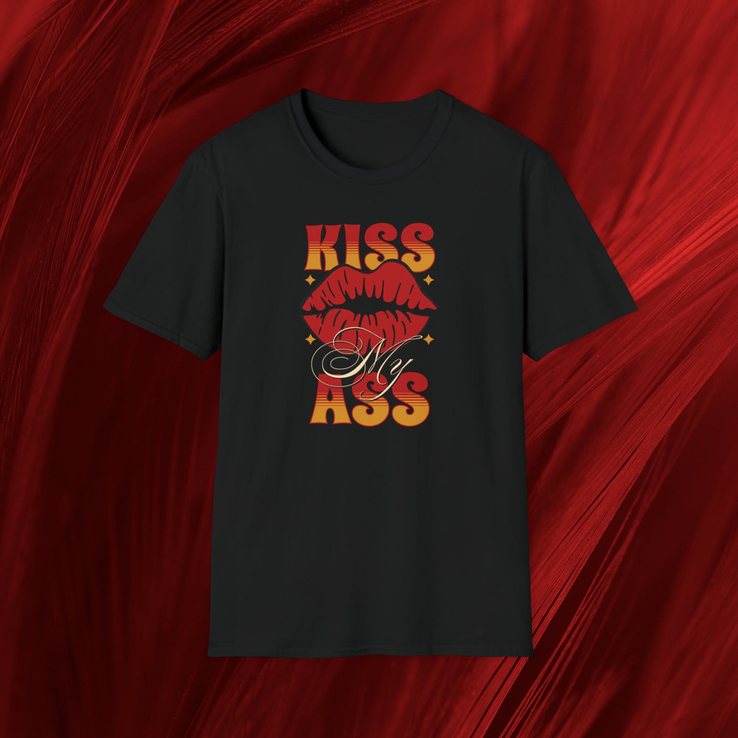 Kiss My Ass T-Shirt (Lips)