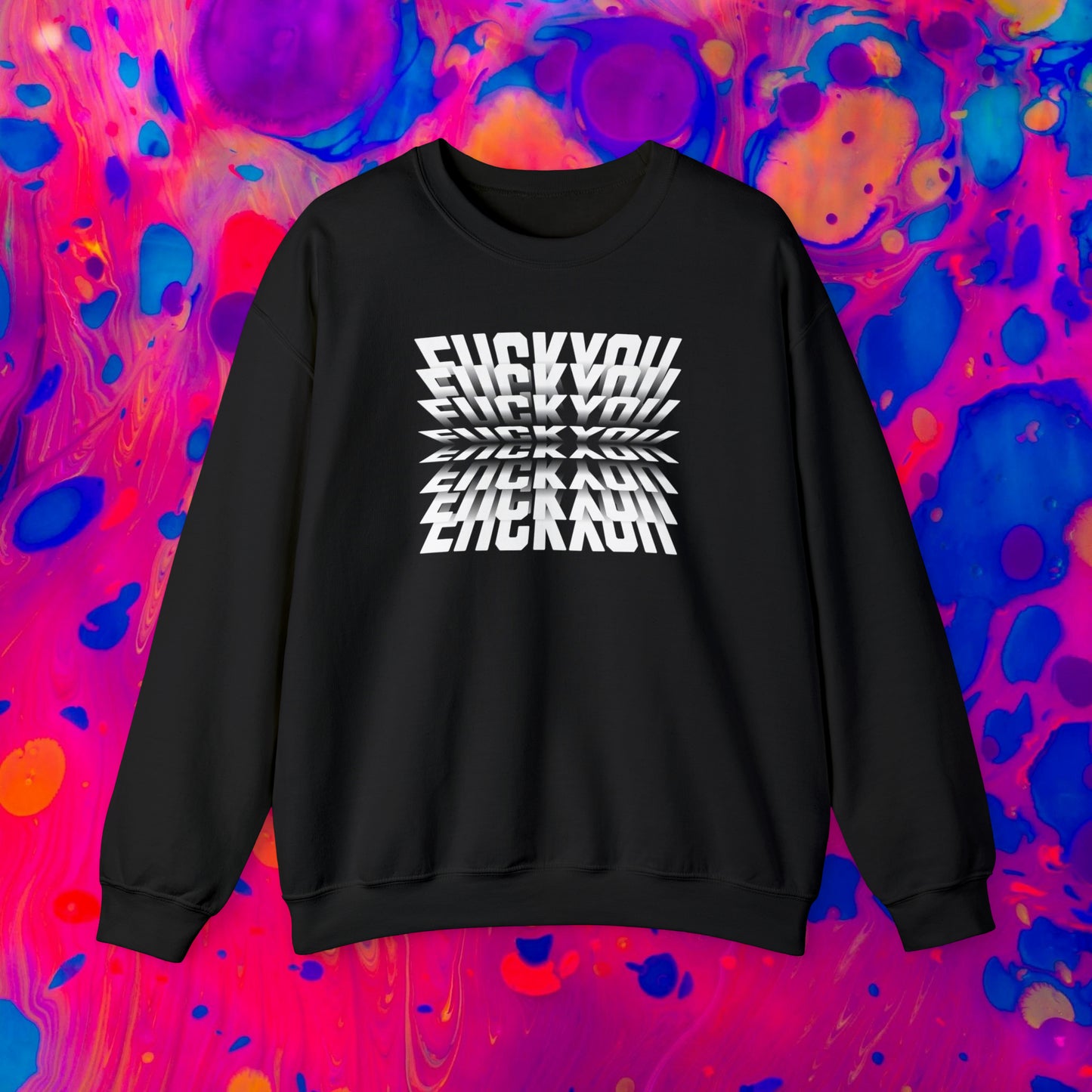 Fuck You Flipbook Crewneck Sweatshirt