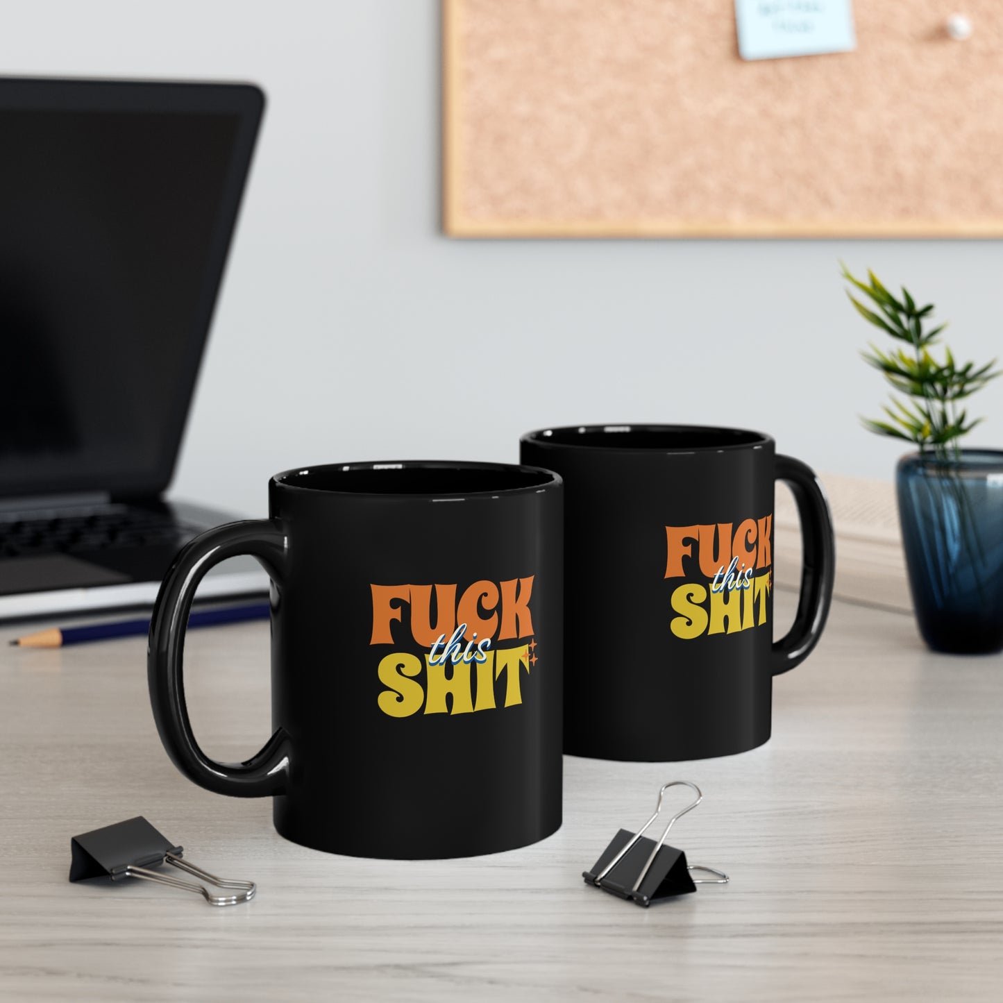 Fuck This Shit Coffee Mug (Tropical)