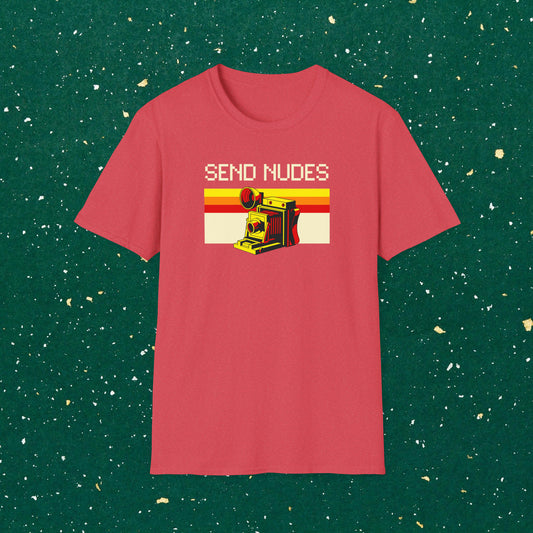 Send Nudes Antique T-Shirt