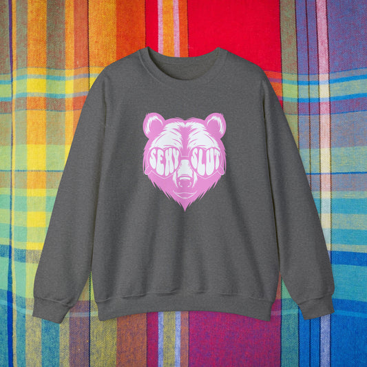 Sexy Slut Bear Crewneck Sweatshirt