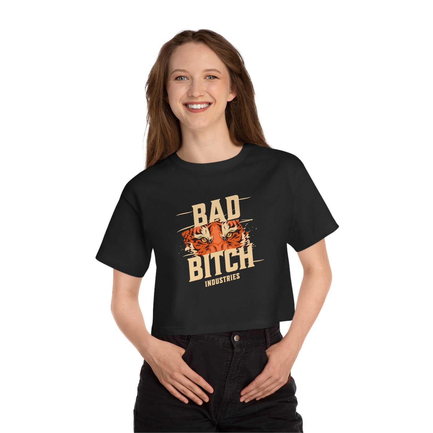 Bad Bitch Industries Crop Top (Tiger)