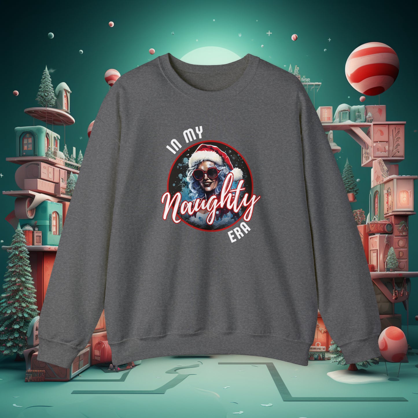 In My Naughty Era Christmas Crewneck Sweatshirt