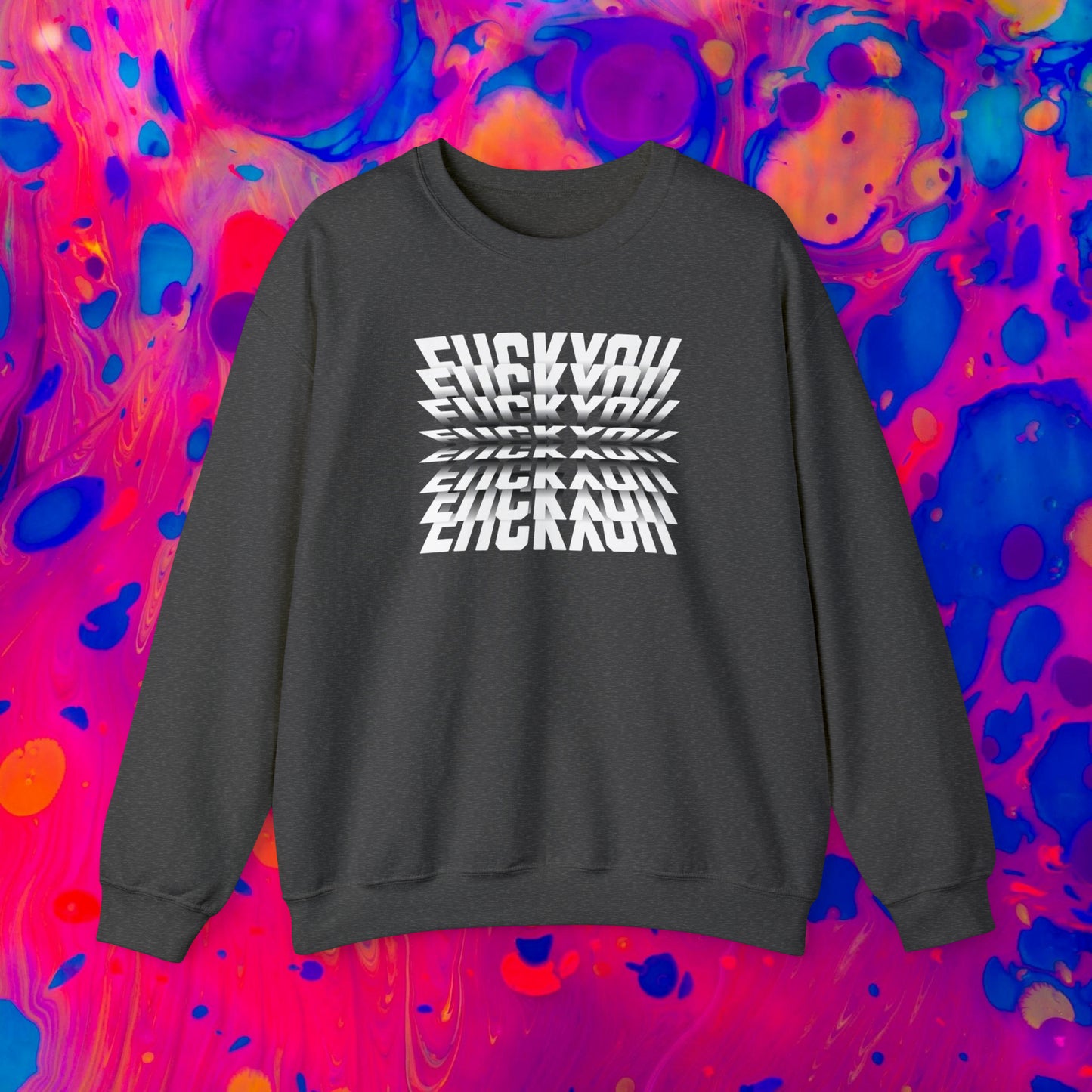 Fuck You Flipbook Crewneck Sweatshirt