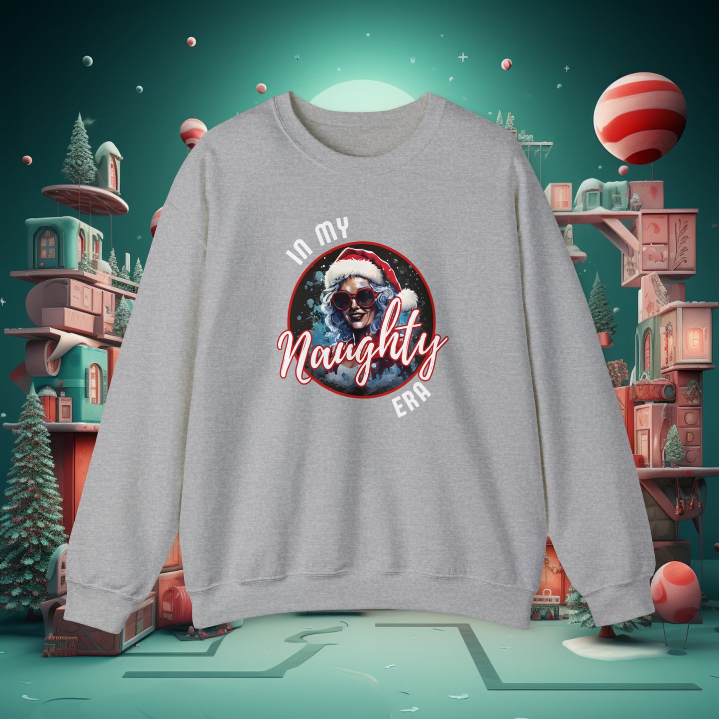 In My Naughty Era Christmas Crewneck Sweatshirt