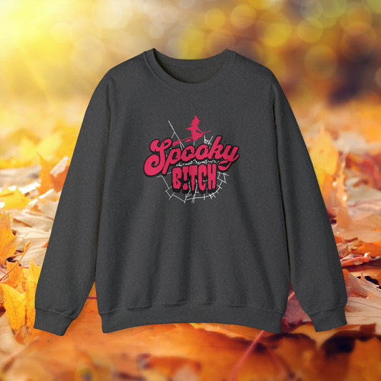 Spooky Bitch Crewneck Sweatshirt