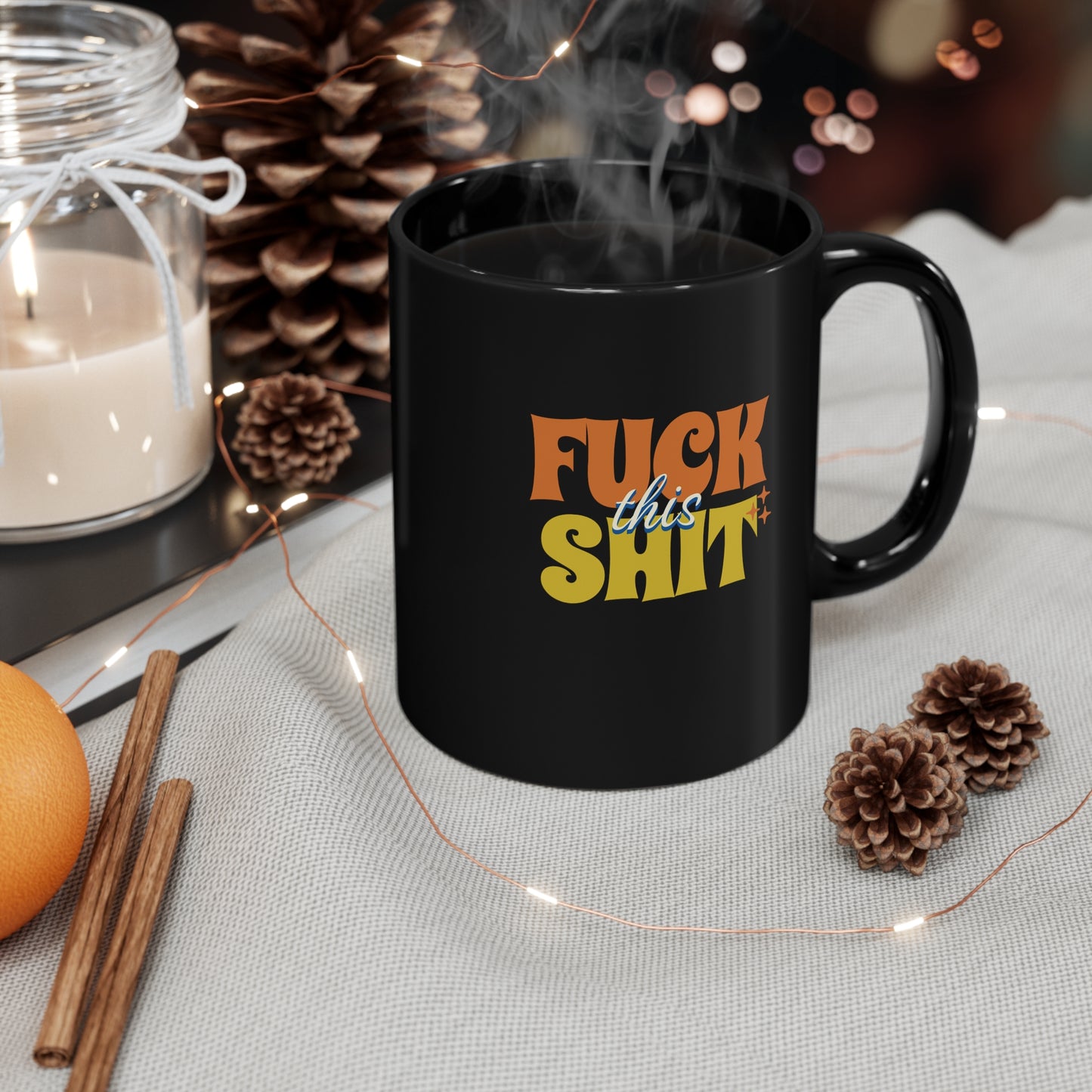 Fuck This Shit Coffee Mug (Tropical)