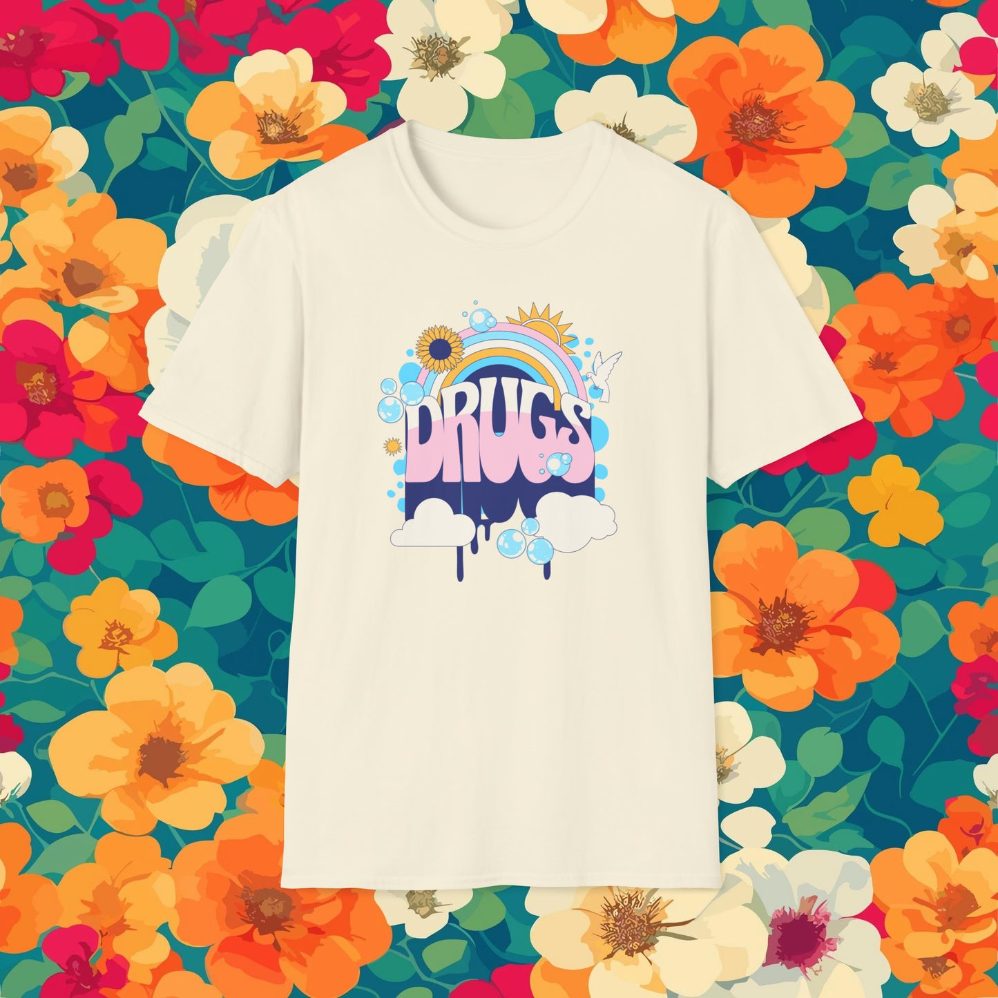 Drugs Rainbow T-Shirt