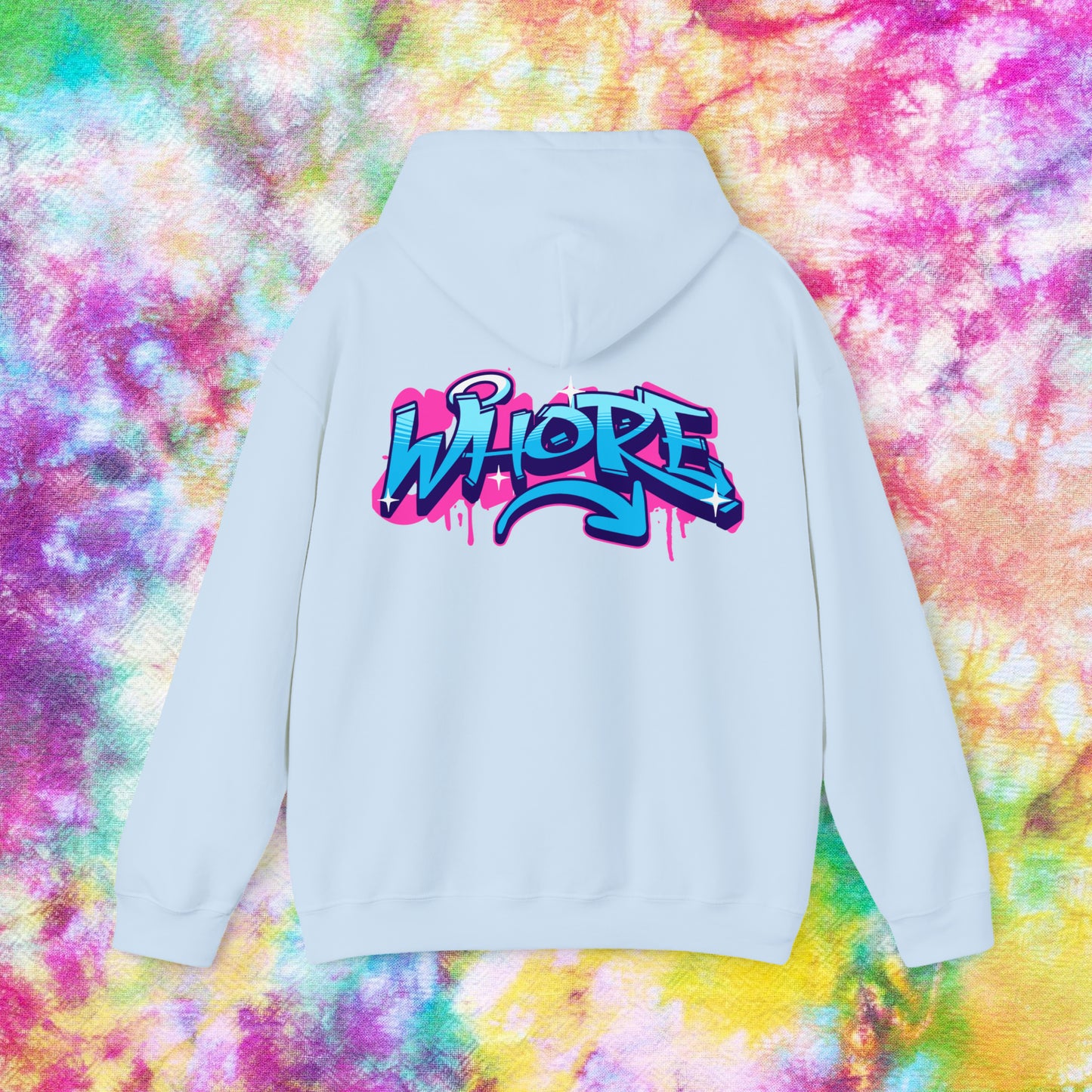 Whore Graffiti Hoodie